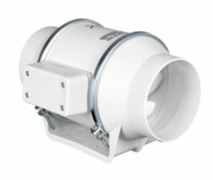160/100 Silent Mixed Flow Inline Fan