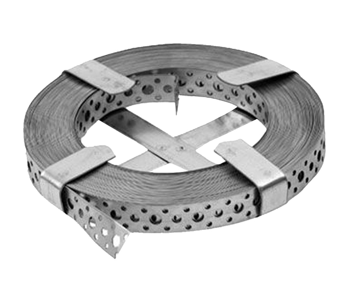 Galvanised Steel Slotted Banding