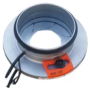 IRIS Damper 125mm Dia