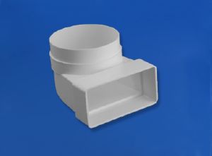 90 degree Elbow Bend - with Male round Spigot