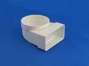 90 degree Elbow Bend - with Female round Spigot