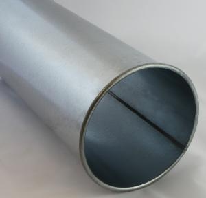 Rolled Edge Telescopic Pipe x 300mm Long
