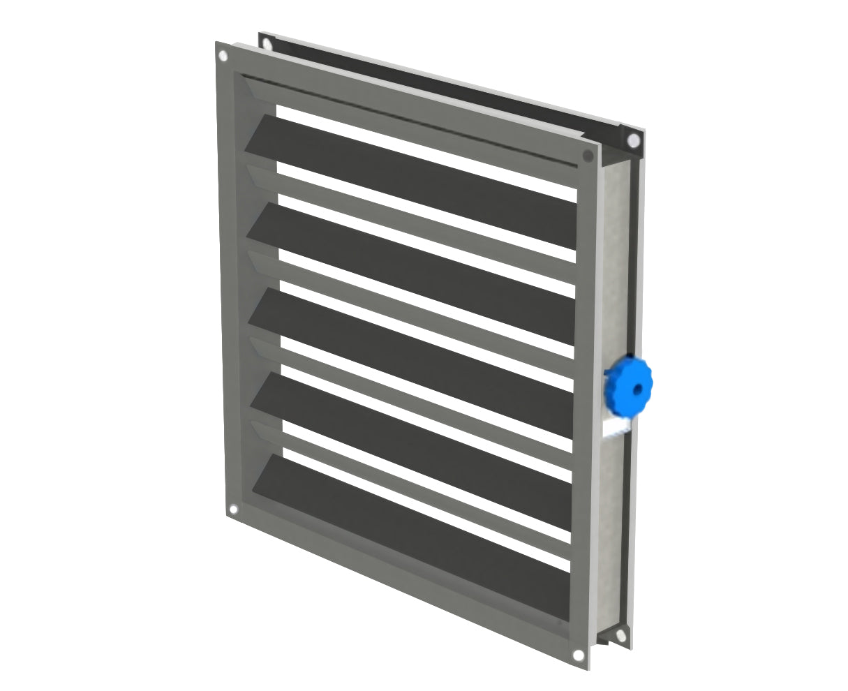 500 x 200 Rectangular Multi Blade Damper