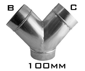 Y45 100mm Dia