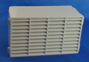 Double Air Brick Grille - 220mm x 90mm