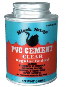 Black Swan Solvent Weld Glue Heavy Body